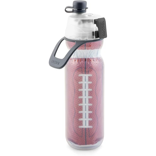 O2COOL Mist N 'Sip Insulated Squeeze Water Bottle, 590 ml, Football O2COOL Mist N 'Sip Insulated Squeeze Water Bottle, 590 ml, Football
