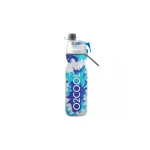 O2COOl Mist 'N Sip Locking Lid Water Bottle - Blue Splash,  590 ml - اوه تو كول