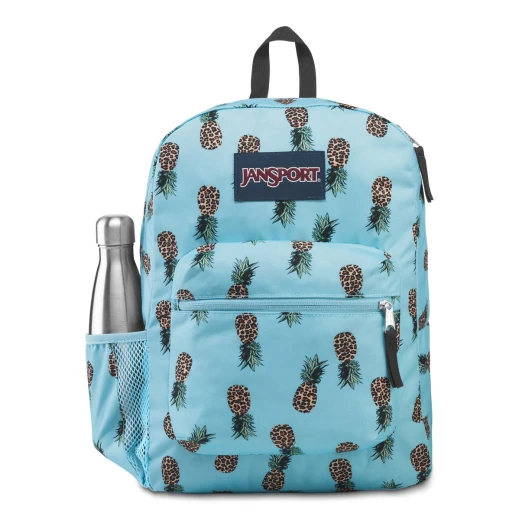 JanSport Cross Town Backpack, Leopard Pineapples JanSport Cross Town Backpack, Leopard Pineapples
