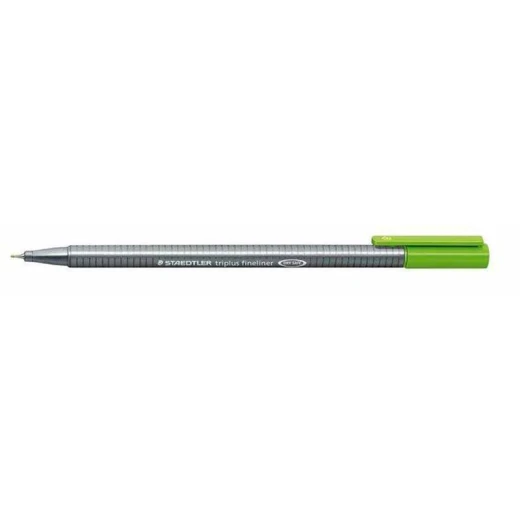 Staedtler Triplus Fineliner Marker Pen - 0.3 mm - Light Green Staedtler Triplus Fineliner Marker Pen - 0.3 mm - Light Green