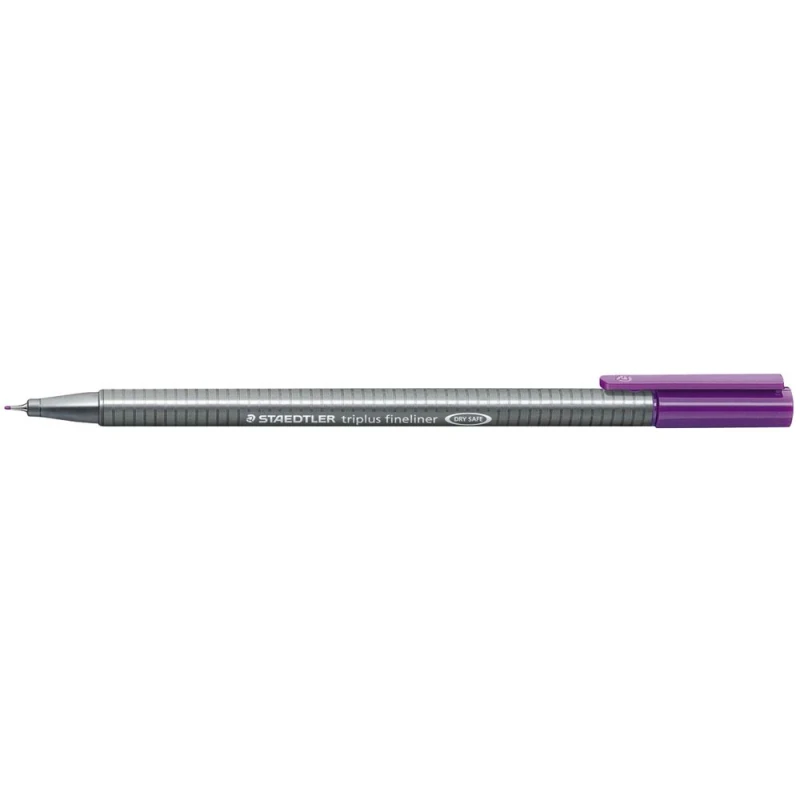 Staedtler Triplus Fineliner Marker Pen - 0.3 mm - Violet - Staedtler