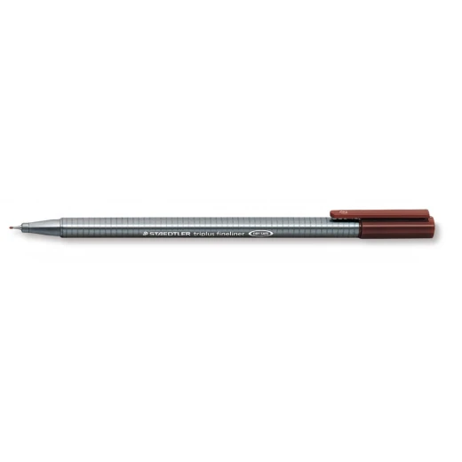 Staedtler Triplus Fineliner Marker Pen - 0.3 mm - Dark Brown Staedtler Triplus Fineliner Marker Pen - 0.3 mm - Dark Brown