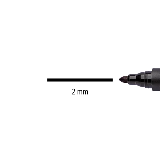 Staedtler LumoColour Permanent Marker with Bullet Tip, Pack of 4 - Staedtler - Image 2