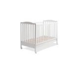 Italbaby Flash Ivory Wooden Cot, White - إيتال بيبي