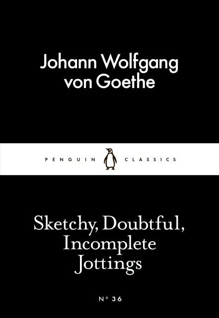 Penguin Little Black Classics, Sketchy, Doubtful, Incomplete Jottings, 64  Pages - بينجوين
