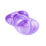 Tommee Tippee Section Plates Pack of 2, Purple Color - Tommee Tippee