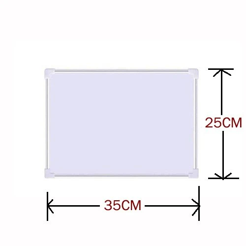 Double Sided Magnetic Whiteboard with Aluminium Frame 25x 35cm Double Sided Magnetic Whiteboard with Aluminium Frame 25x 35cm