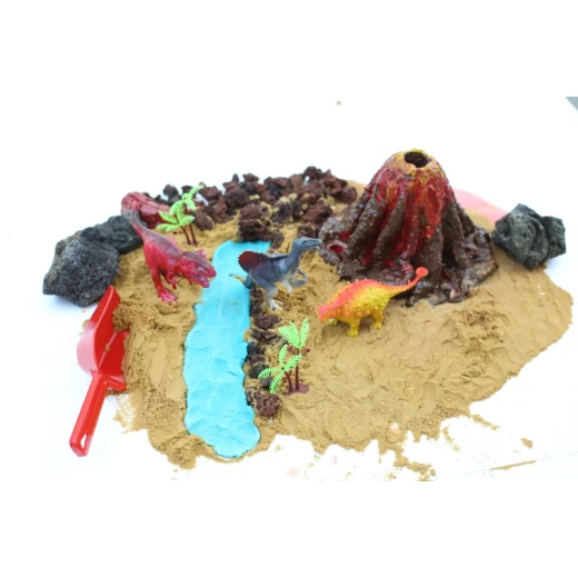 YIPPEE! Sensory Dinosaur Volcano Kit by Rahma - Yippee - Image 3