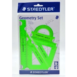 Staedtler Geometry Set 4pcs Asstd, Green
