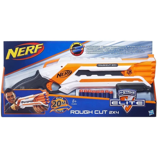Nerf N-Strike Elite: Rough Cut 2X4 Blaster Nerf N-Strike Elite: Rough Cut 2X4 Blaster