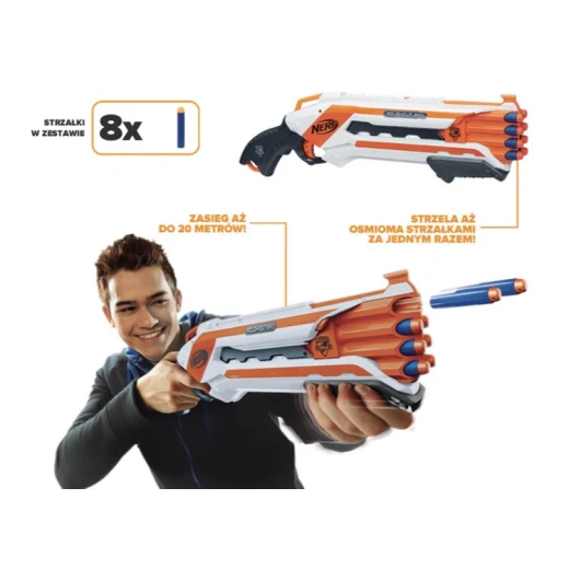 Nerf N-Strike Elite: Rough Cut 2X4 Blaster - Nerf - Image 2