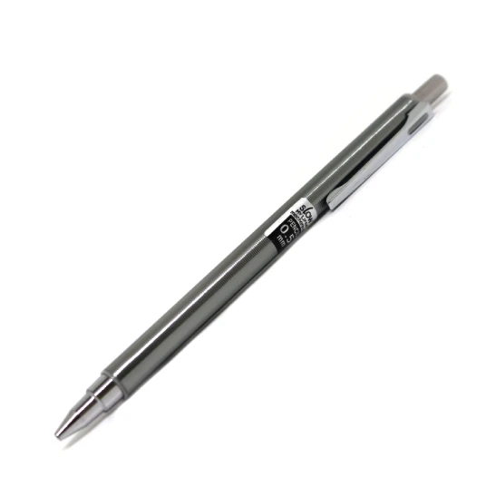 Automatic steel Mechanical Pencil 0.5 mm Refillable, Gray
