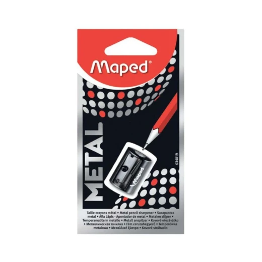 Maped Satelite Shaped Sharpener Black&Silver - Maped - Image 2