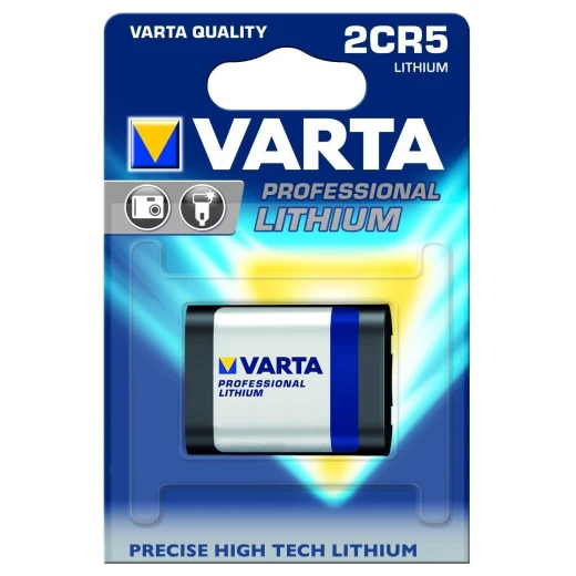 Varta Professional Lithium 6V 2CR5 Battery for Canon or Nikon + More Varta Professional Lithium 6V 2CR5 Battery for Canon or Nikon + More
