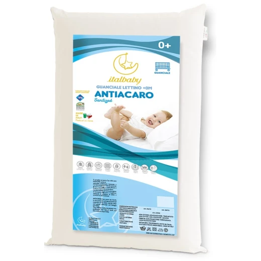 Italbaby Anti-mite Pillow Bed Cm 38x58x5h Italbaby Anti-mite Pillow Bed Cm 38x58x5h