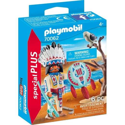 Playmobil Native American Chief 6 Pcs For Children Playmobil Native American Chief 6 Pcs For Children