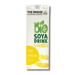 The Bridge Brazil Soy Drink Vanilla 1L, Organic