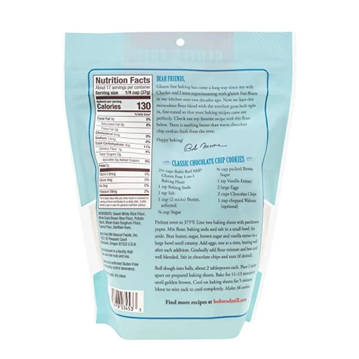Bob's Red Mill 1 to 1 Baking Flour, 624Kg - بوبز ريد ميل - Image 2