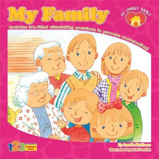 My Lovely Family Series My Family Book My Lovely Family Series My Family Book