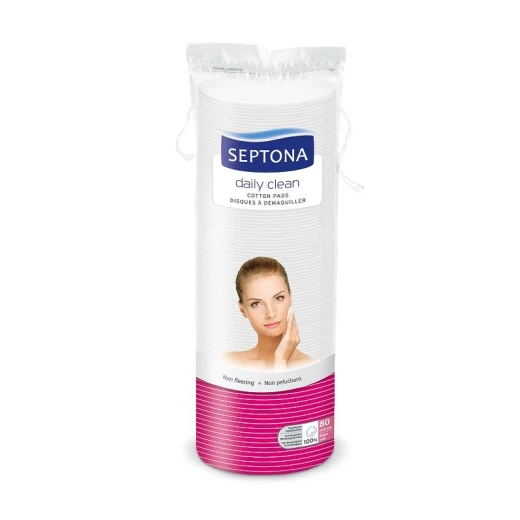 Septona Lady Round Septona Cotton Pads 80 Pc Septona Lady Round Septona Cotton Pads 80 Pc