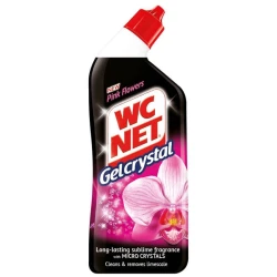 WC NET Crystal gel pink flowers 750ml