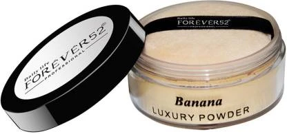 Forever52 Banana Luxury Setting Powder FBP001 Matte Finish Oil Control for Flawless Skin Makeup Essential