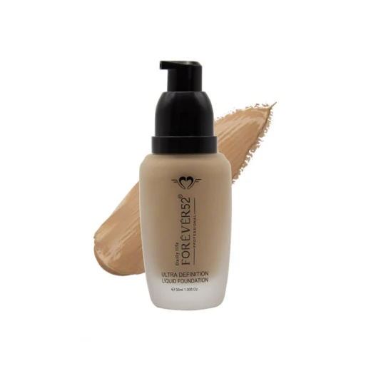 Forever52 Ultra Definition Liquid Foundation FLF006 All Day Coverage Flawless Finish Makeup for All Skin Types Radiant Glow Forever52 Ultra Definition Liquid Foundation FLF006 All Day Coverage Flawless Finish Makeup for All Skin Types Radiant Glow