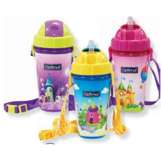 Optimal Insulated Cup With Straw Optimal Insulated Cup With Straw