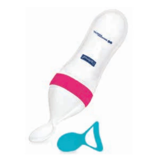 Optimal Silicone Squeeze Feeder, Pink Optimal Silicone Squeeze Feeder, Pink