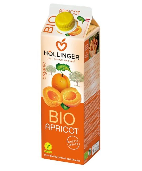 Hollinger Organic Apricot Juice 1L - ذا بريدج بيو