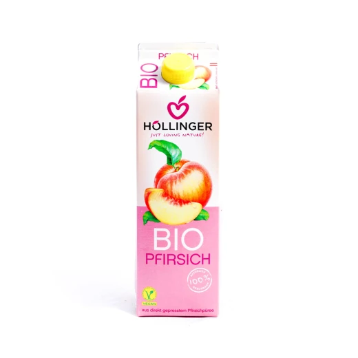 Hollinger Bio Peach Nectar 1l Hollinger Bio Peach Nectar 1l