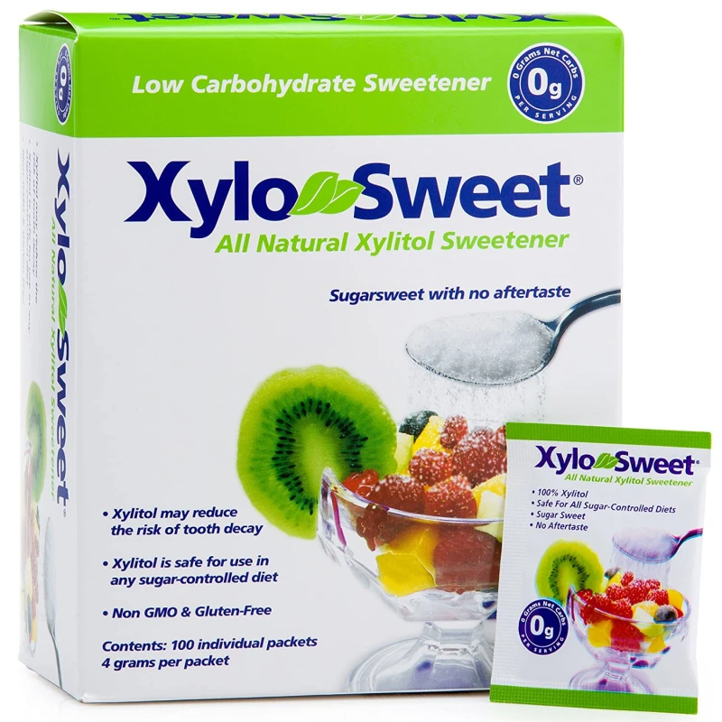 Xylo Sweet Sweetener, Packets 100 *4 g - Xylo Sweet