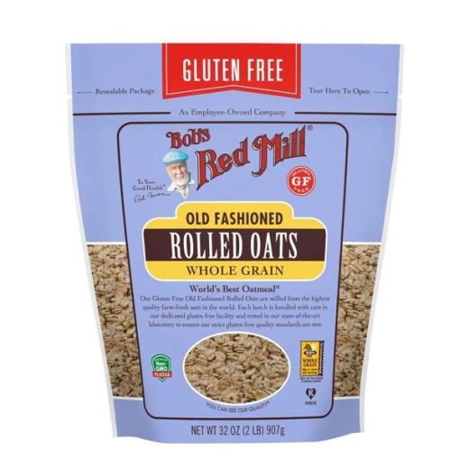 Bob's Red Mill Gluten Free Old Fashion Rolled Oats, 907g Bob's Red Mill Gluten Free Old Fashion Rolled Oats, 907g