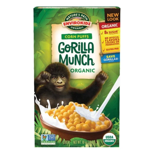 Natures path organic gorilla munch Cereal 284g Natures path organic gorilla munch Cereal 284g
