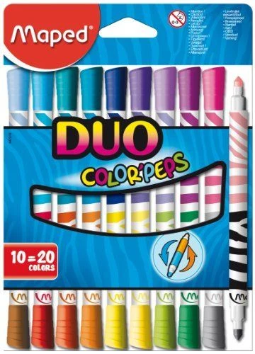 Duo Colour Peps Marker - Set of 10 Duo Colour Peps Marker - Set of 10