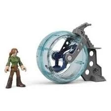 Mattel Jurassic World Imaginext Basic Figure with Vehicle, Assorted Color, 1 Piece - Jurassic World - Image 2