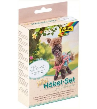 Folia Mini Lama Crochet Set 'LAMA' Folia Mini Lama Crochet Set 'LAMA'