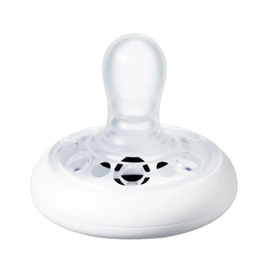 Tommee Tippee Breast Like Soothers 6-18 Months White Color - Tommee Tippee - Image 2