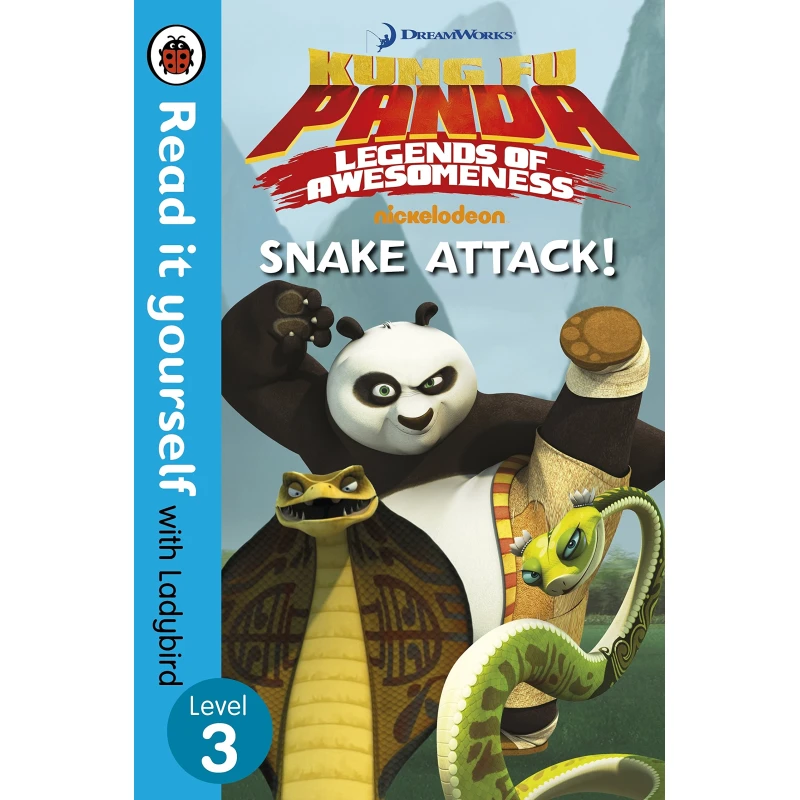 Penguin: Kung Fu Panda: Snake Attack! - Read it yourself with Ladybird - Level 3 - بينجوين