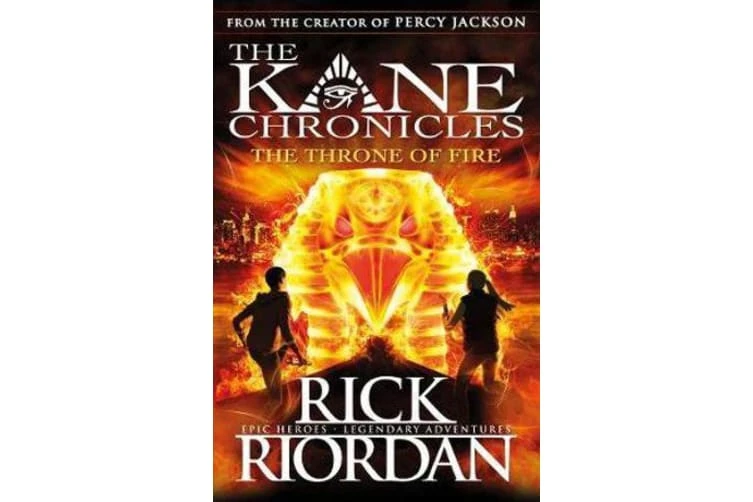Penguin The Throne of Fire (The Kane Chronicles Book 2 - بينجوين