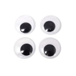 Foska Kids Craft 15 Millimeter Wiggly Eyes - فوسكا