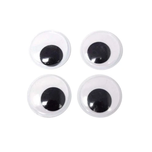 Foska Kids Craft 15 Millimeter Wiggly Eyes Foska Kids Craft 15 Millimeter Wiggly Eyes