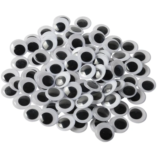 Foska Kids Craft 15 Millimeter Wiggly Eyes - فوسكا - Image 2