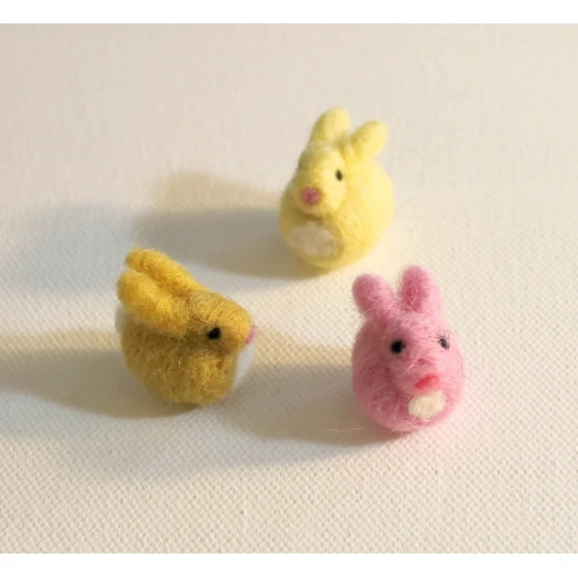 Foska felt - rabbits, Assorted - فوسكا - Image 2