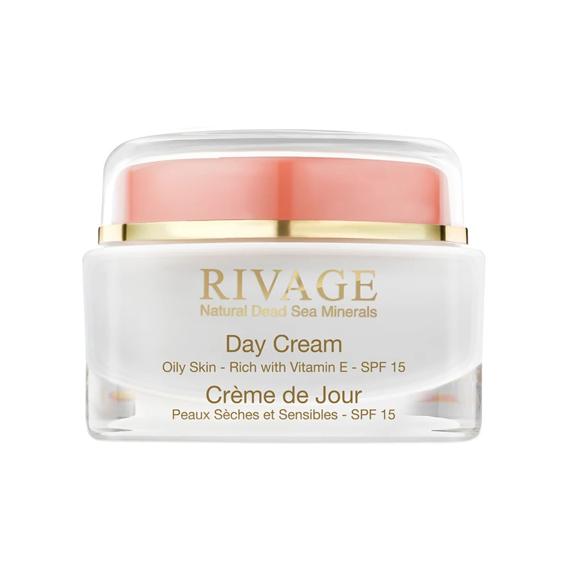 Rivage Day Cream SPF15 for Oily Skin - 50 ml - Rivage