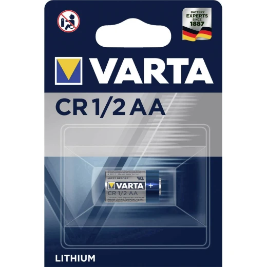 Varta CR14250 Electronics Non-standard battery CR1/2 AA Lithium 3 V 1 pc(s) Varta CR14250 Electronics Non-standard battery CR1/2 AA Lithium 3 V 1 pc(s)