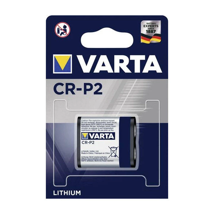 VARTA CR-P2 - 223 6Volts lithium battery - VARTA