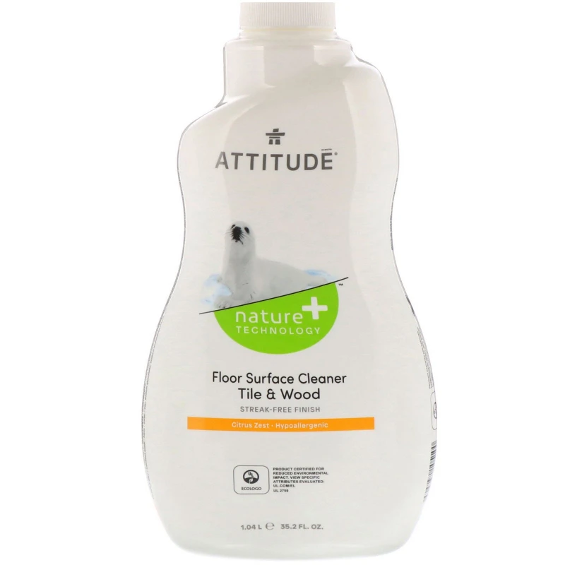 ATTITUDE Floor Surfaces Tiles & Wood Cleaner - ATTITUDE