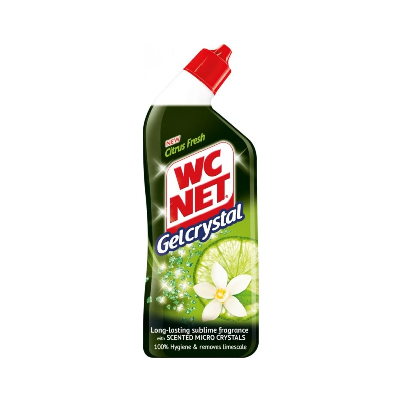 جل منظف المرحاض WC Net Crystal Green Citrus 750ml - دبليو سي نت
