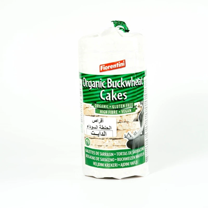 Fiorentini Organic Buckwheat Rice Cakes 100g - Fiorentini
